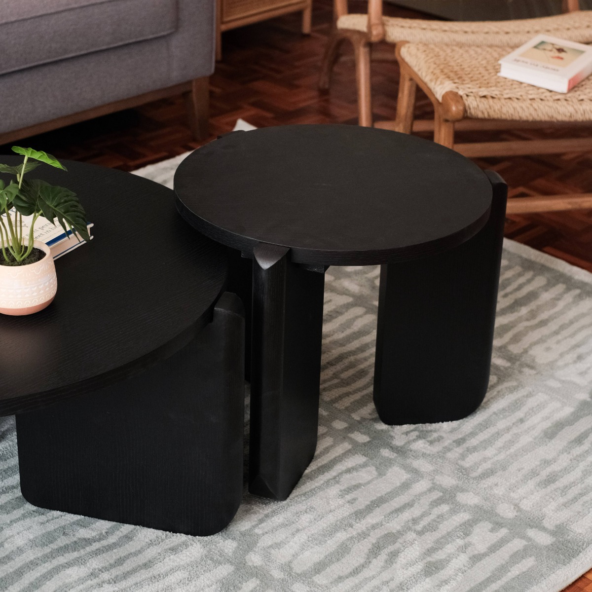 Juno Ebony Side Table