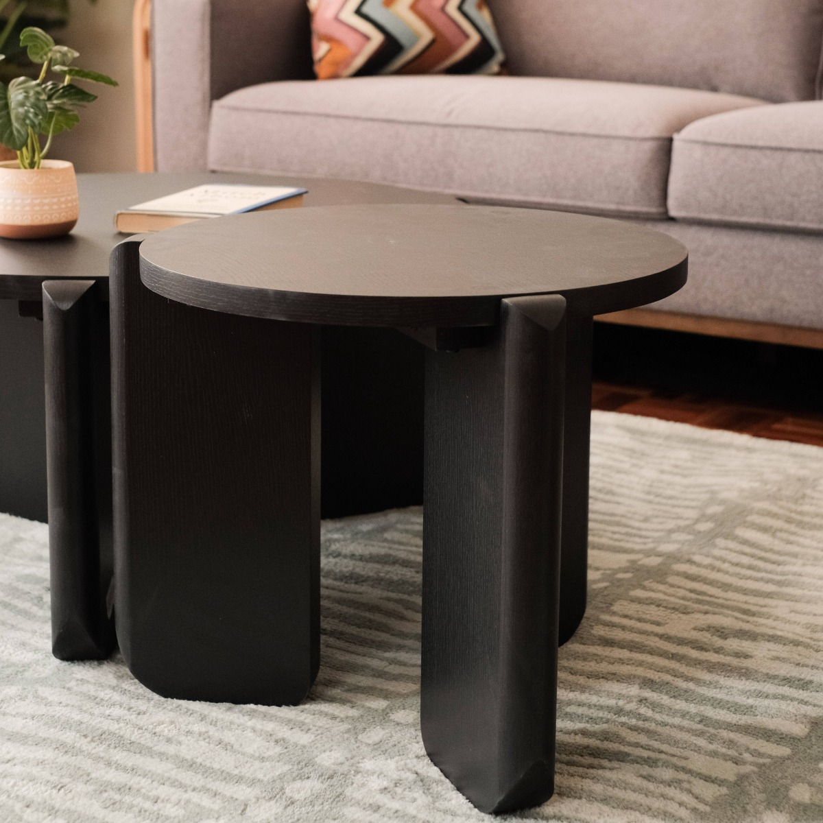 Juno Ebony Side Table
