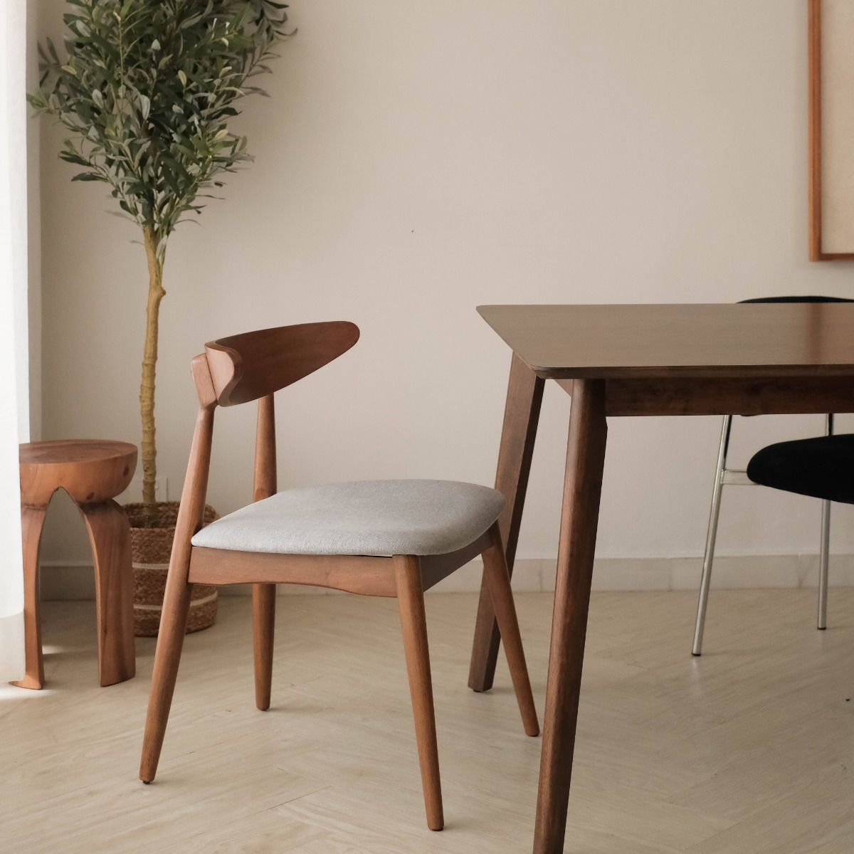 Nate Sienna Brown Dining Chair