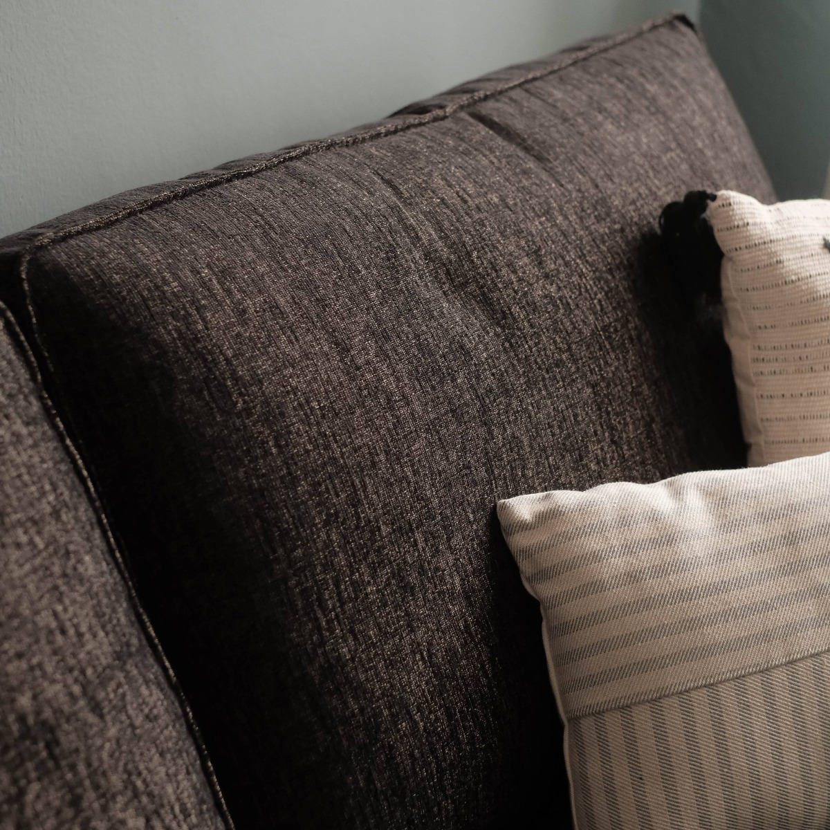 Klaus Ebony 3 Seater Sofa