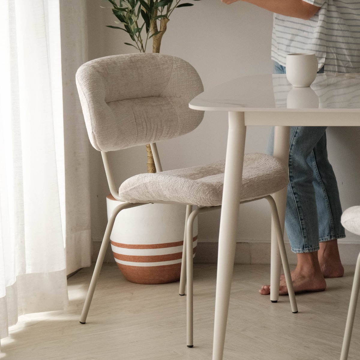 Hyde Champagne Dining Chair