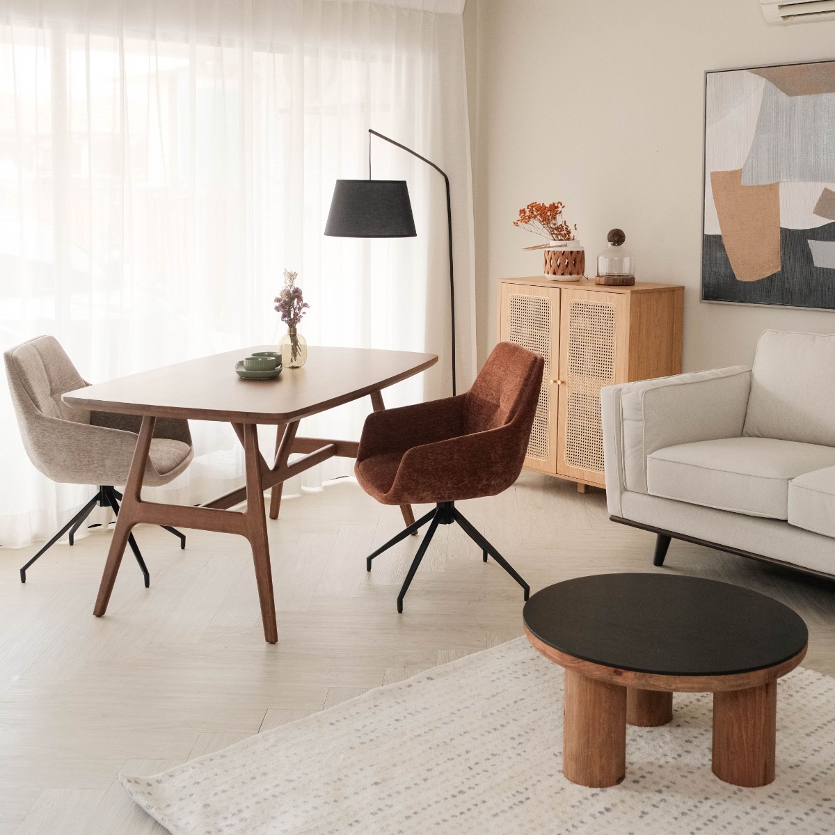 Hayley Dark Beige Dining Chair
