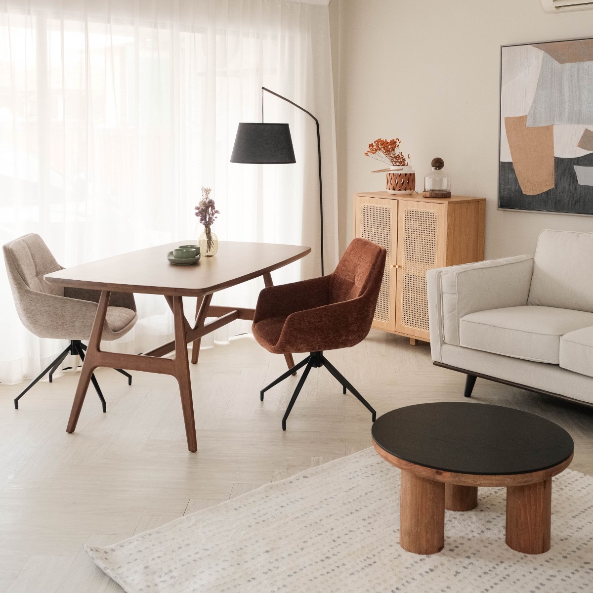 Hayley Umber Brown Dining Chair