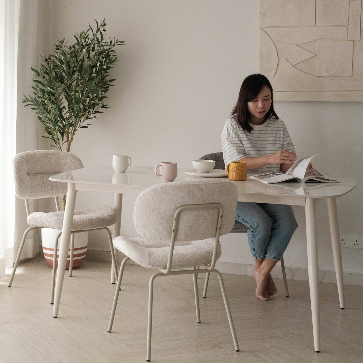 Hyde Champagne Dining Chair