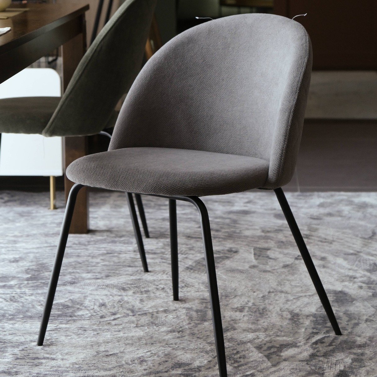Kate Dining Chair Stone Grey