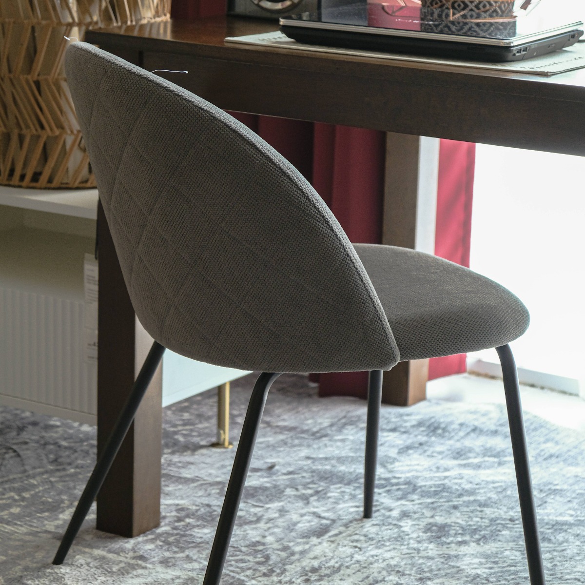 Kate Dining Chair Stone Grey