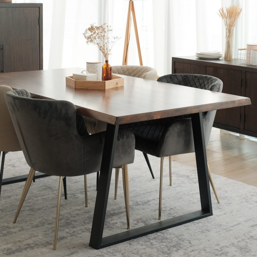 Troy Cedar Brown Dining Table 180cm