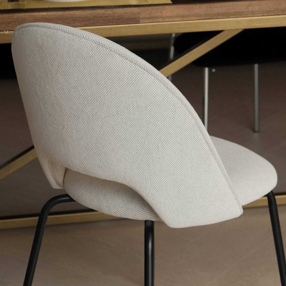 Hilda Oatmeal Dining Chair
