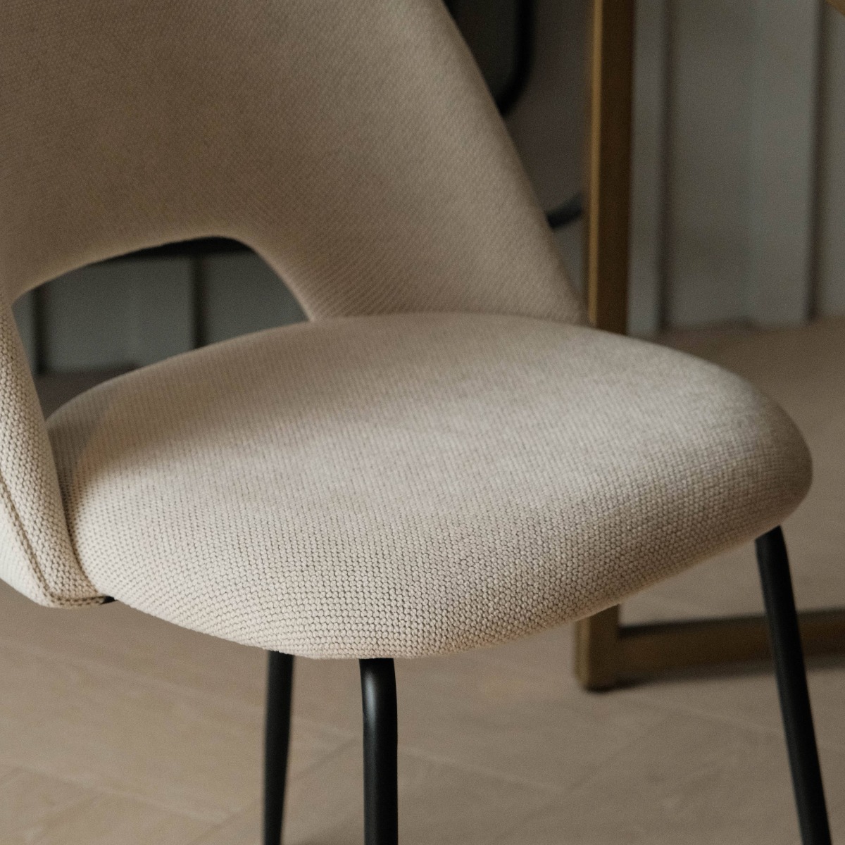 Hilda Oatmeal Dining Chair
