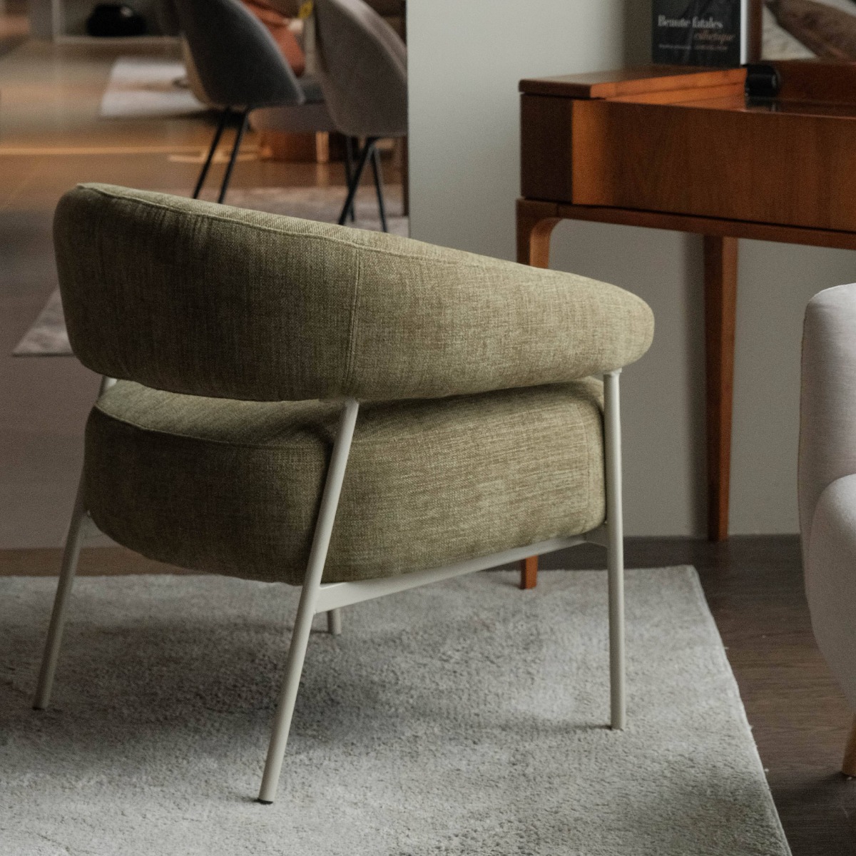 Desmond Fern Green Lounge Chair