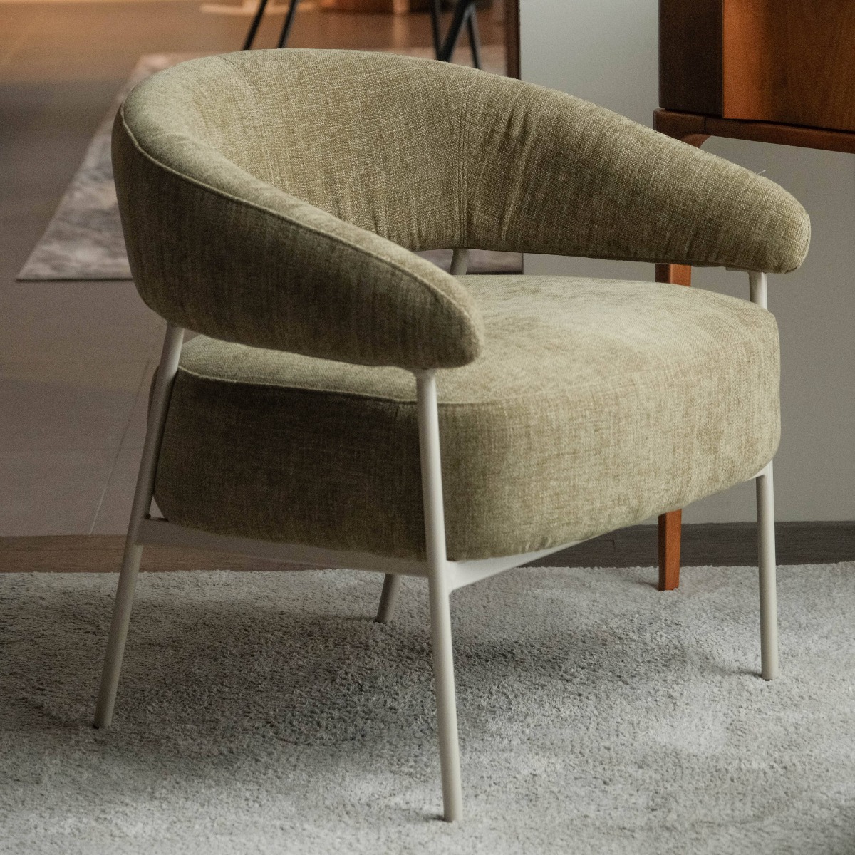Desmond Fern Green Lounge Chair