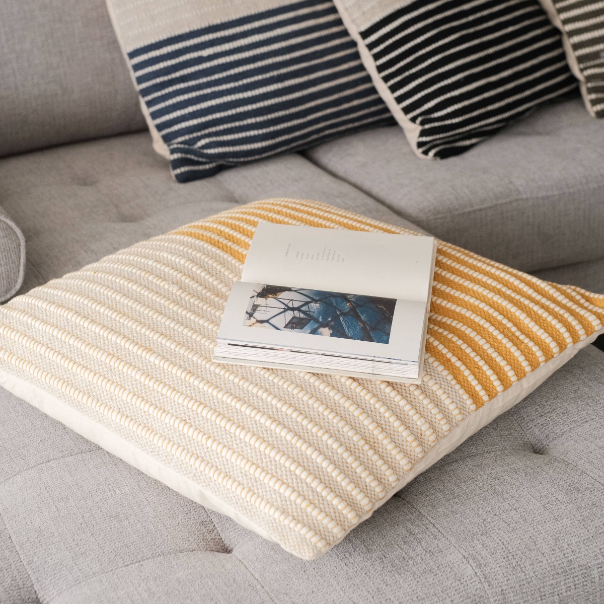 Reme Cushion 60x60 Mustard