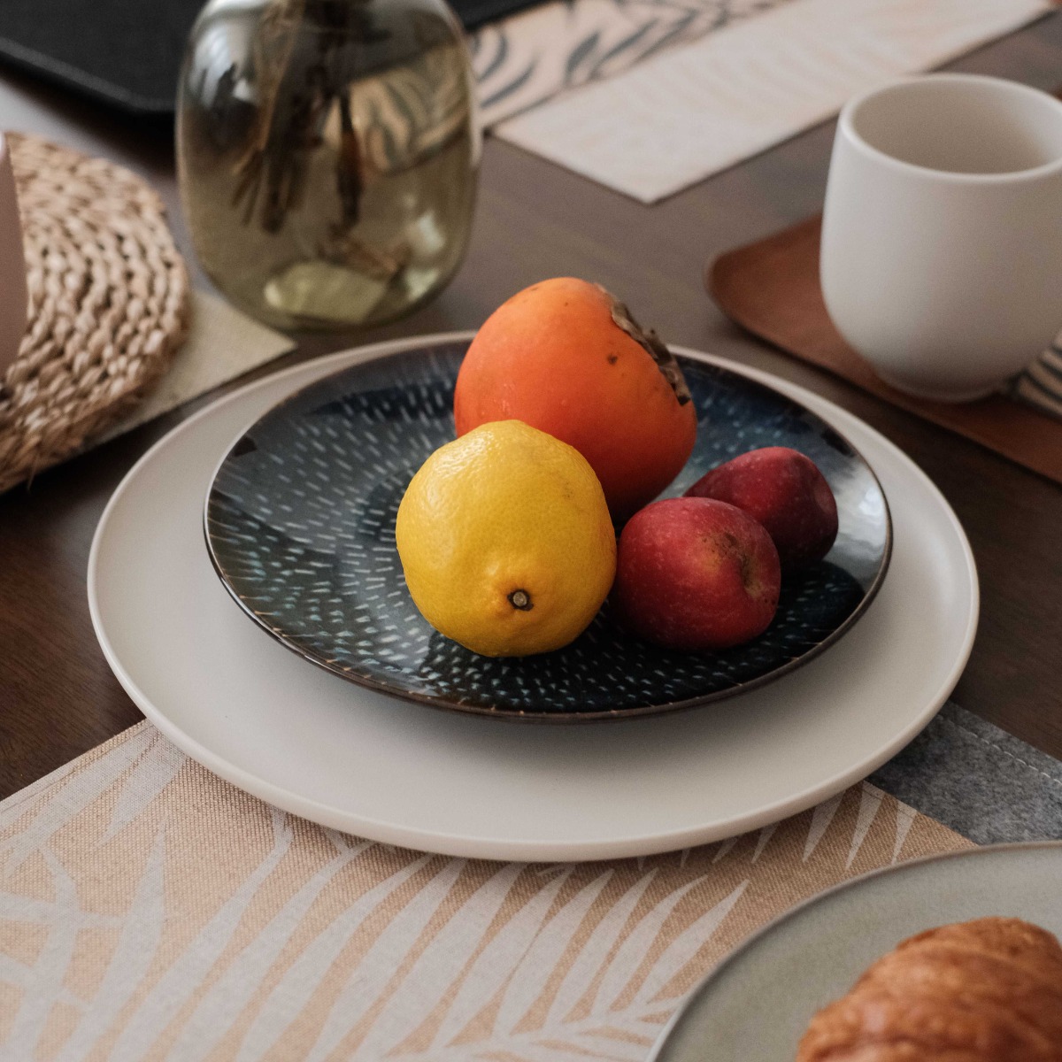 Lex Ivory Dinner Plate