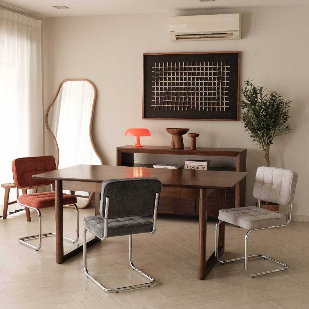 Emery Steel Grey Dining Chair