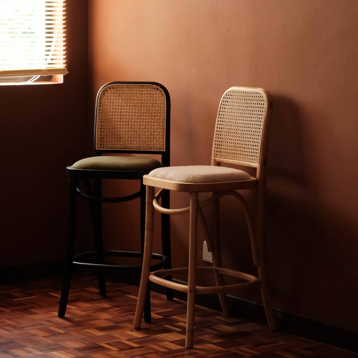 Sophie Natural Counter Stool