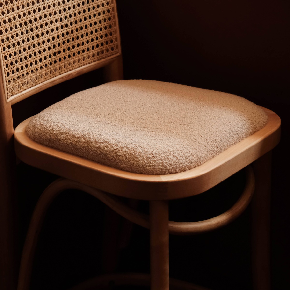 Sophie Natural Counter Stool