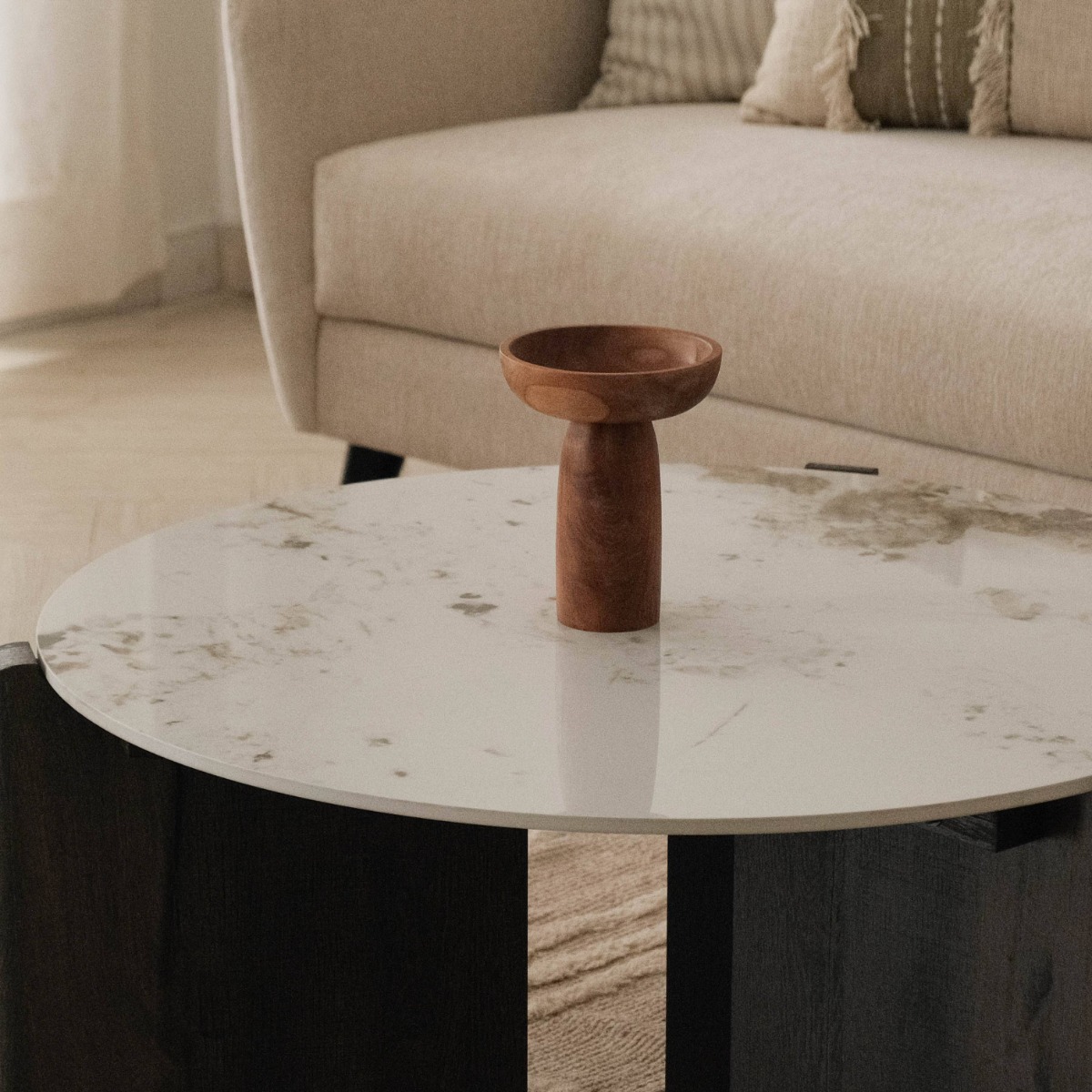 Juno Ceramic White Coffee Table