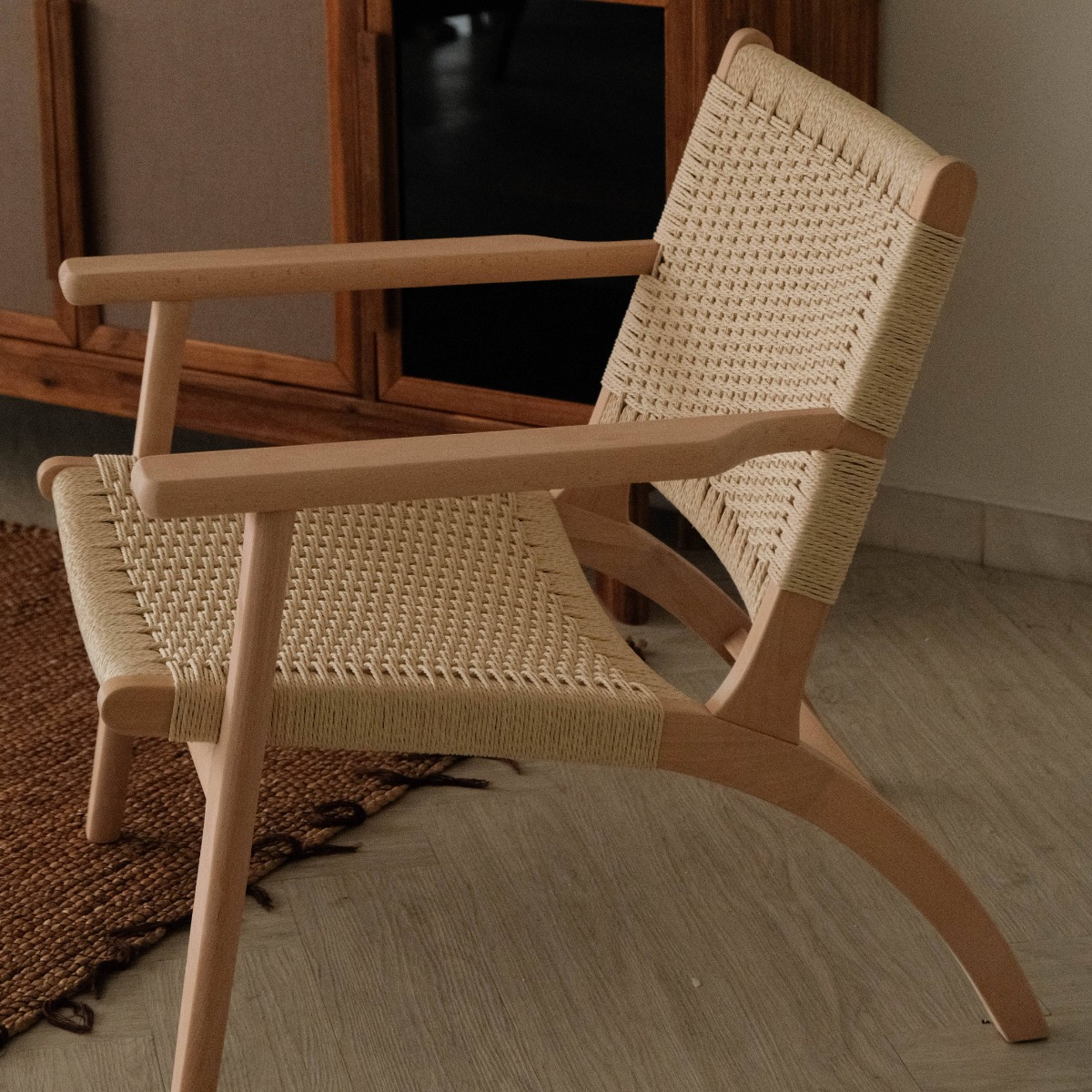 Dallas Natural Lounge Chair