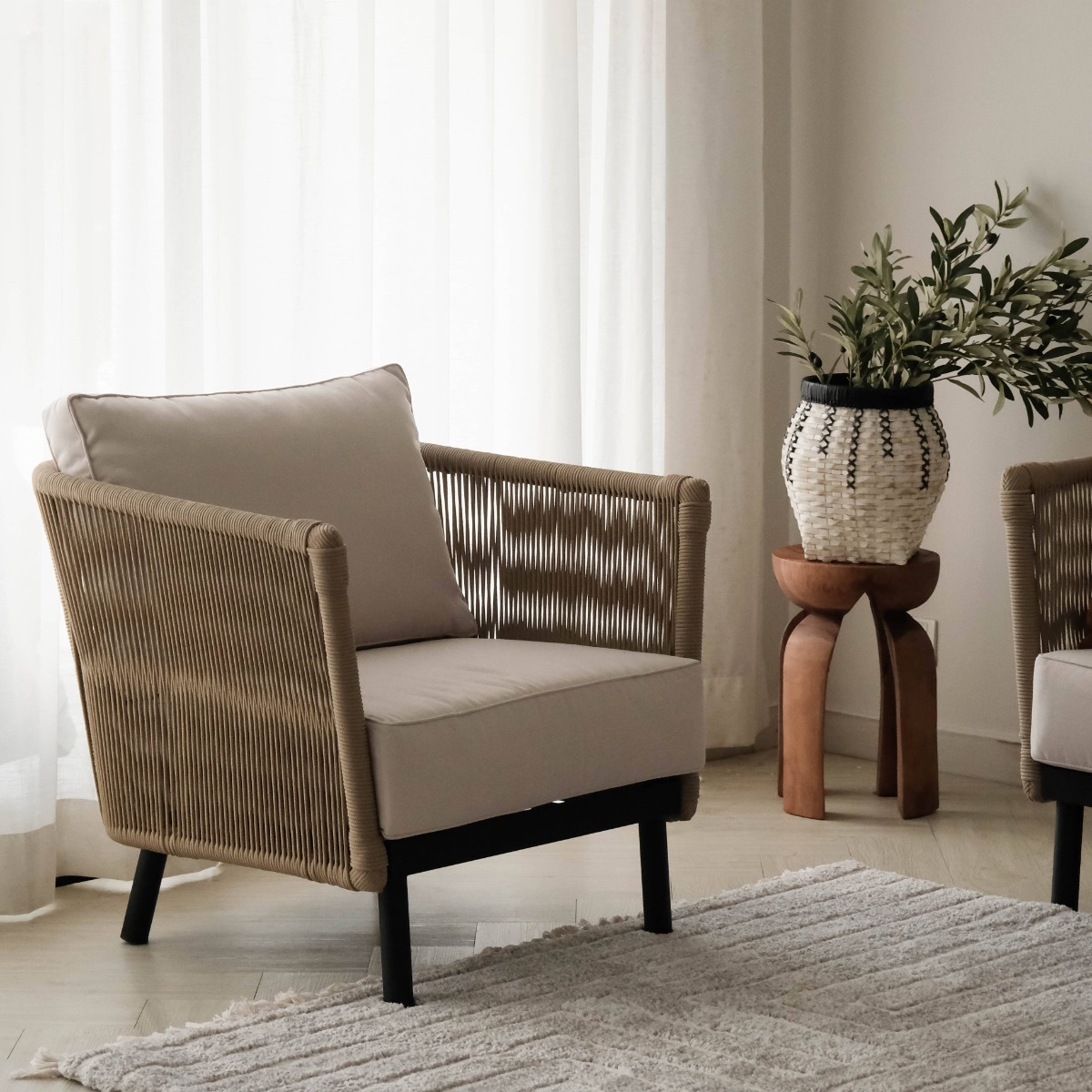 Primrose Outdoor 1 Seater Sofa
