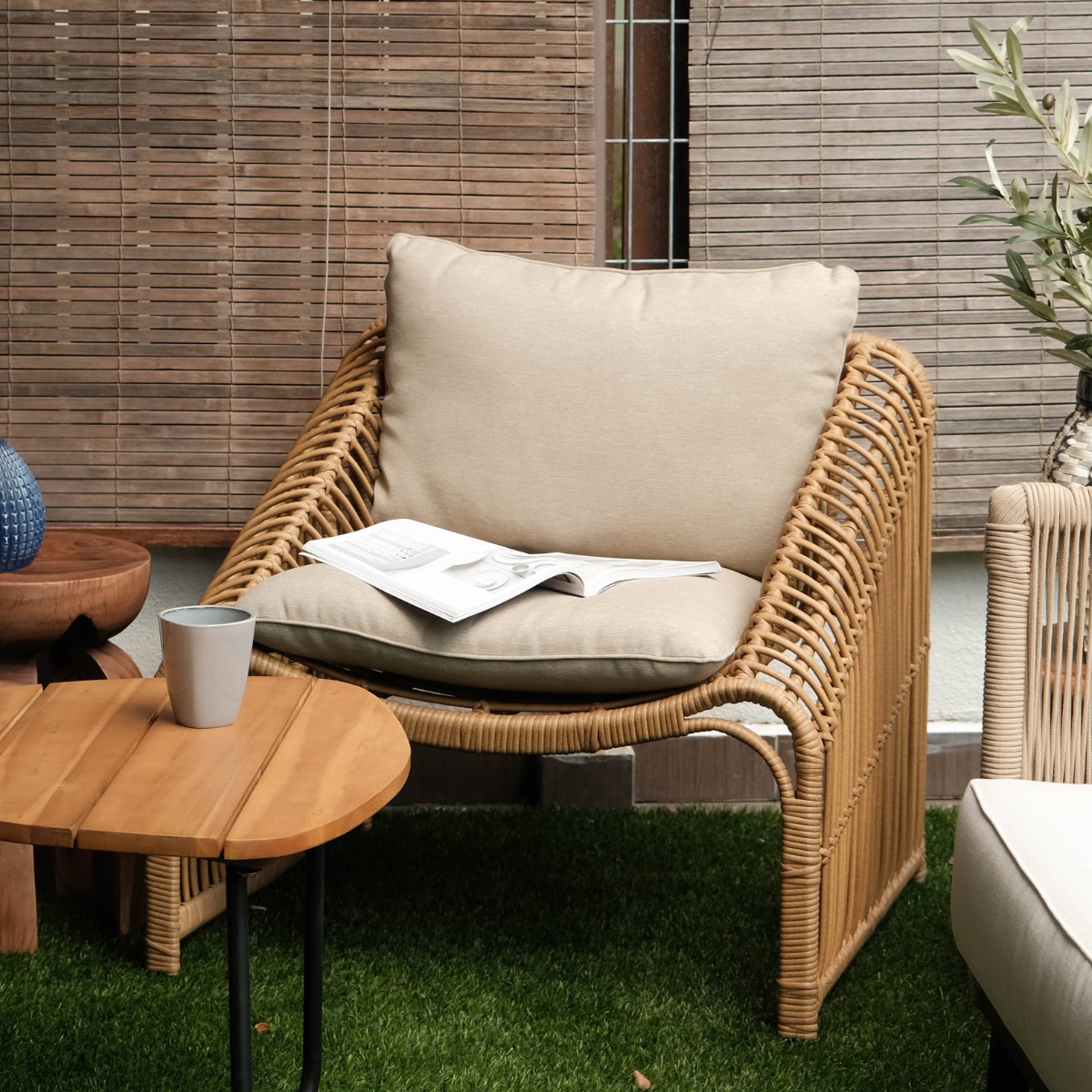 Quesnelia Outdoor Lounge Chair