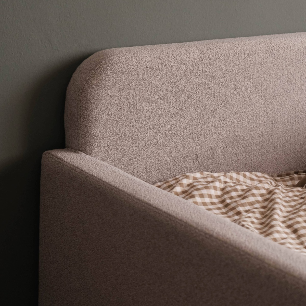 Jedda Mist Grey Single Daybed with 2 Drawers
