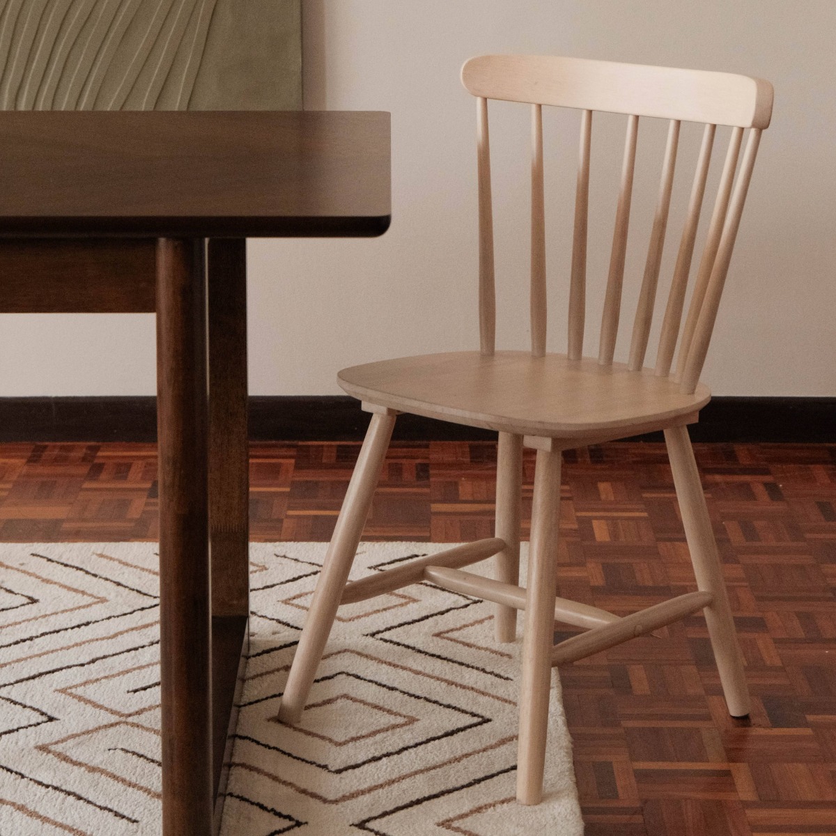 Brenna Natural Spindle Dining Chair