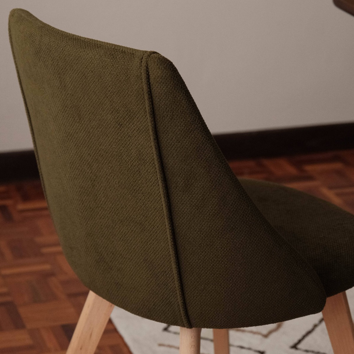 Cara Dining Chair Fern Green