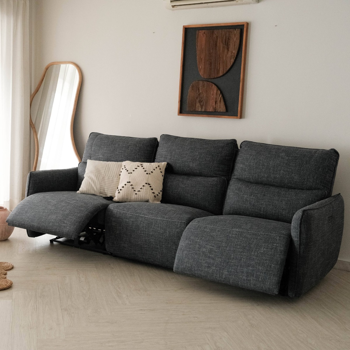 Camilla 3 Seater Double-Power Reclining Sofa