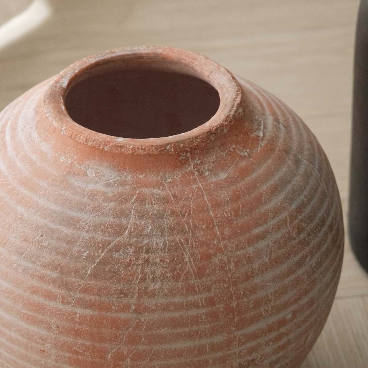 Rago Terracotta Round Vase
