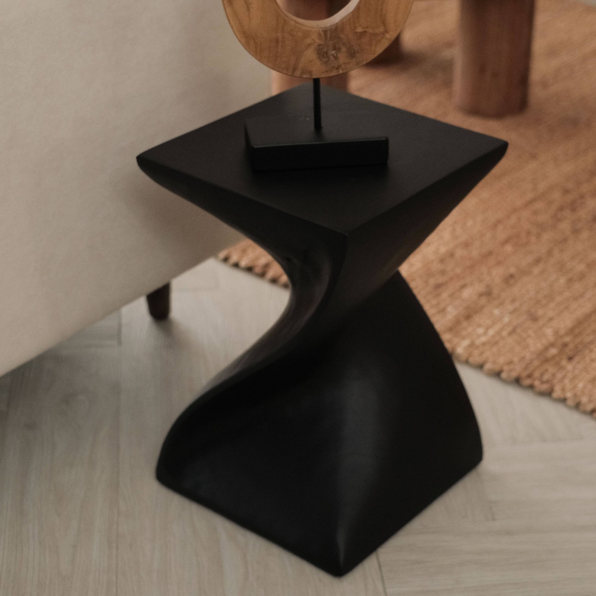 Suzain Ebony Stool