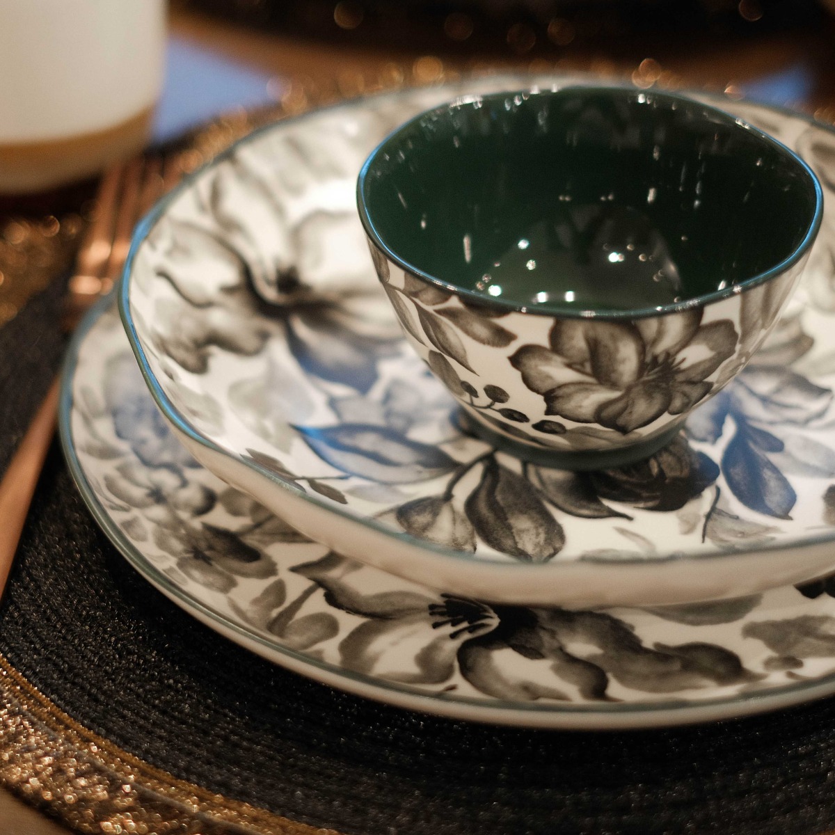 Floralis Grey Small Bowl
