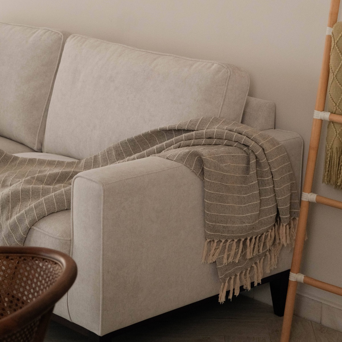 Eloise Flint Grey 3 Seater Sofa