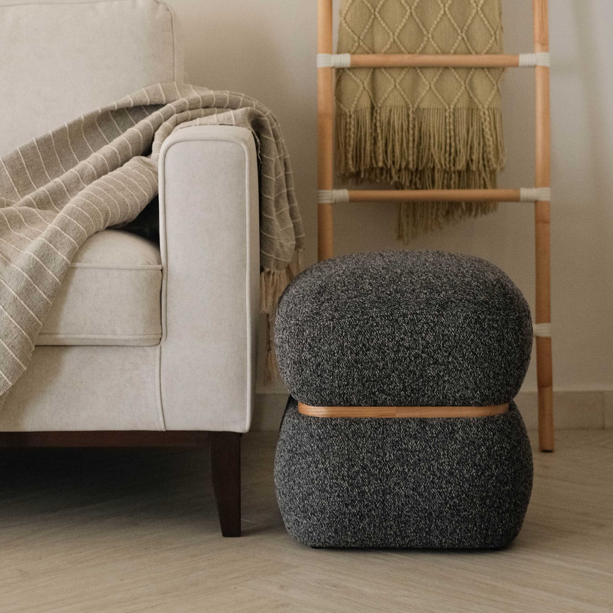Gio Ebony Dining Stool