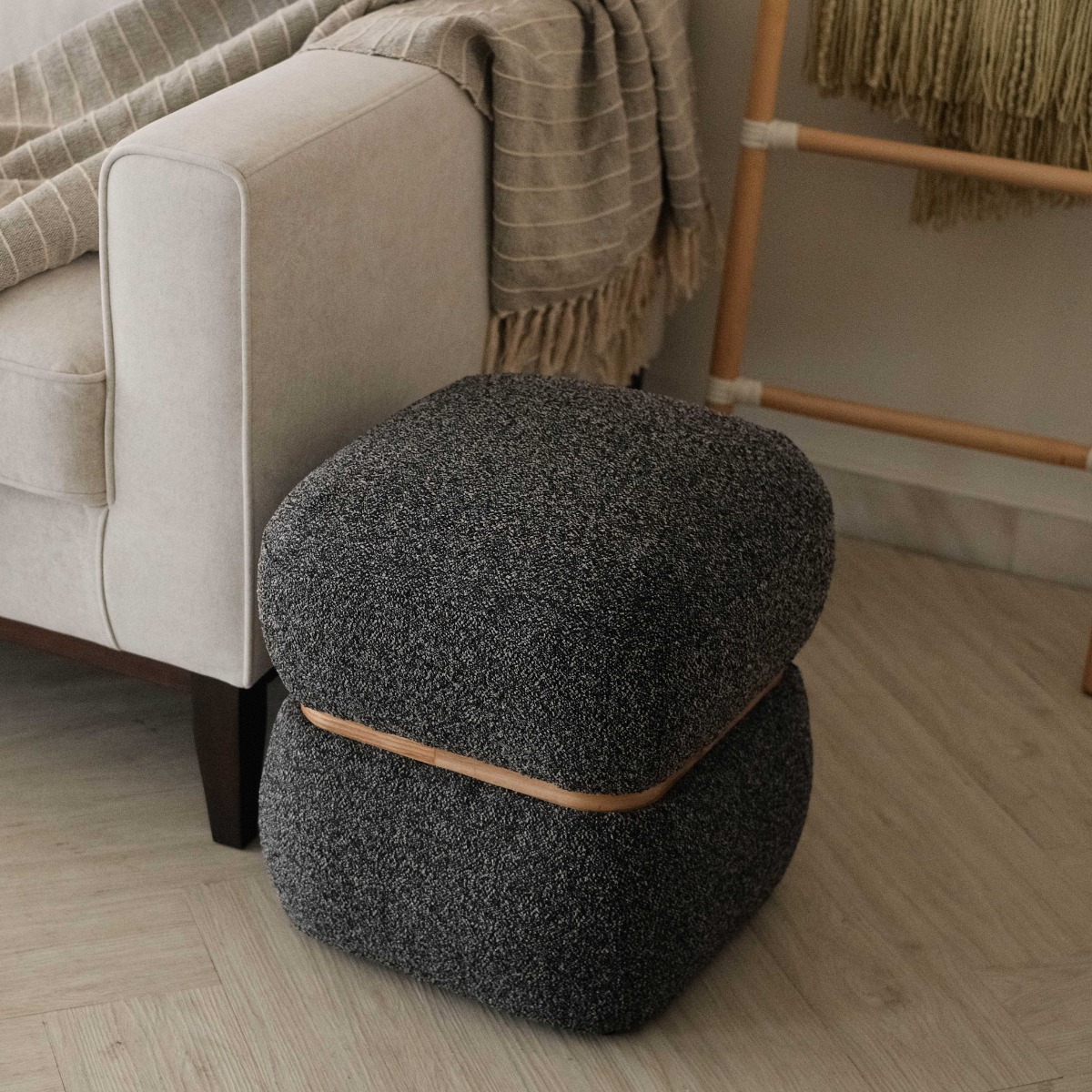 Gio Ebony Dining Stool