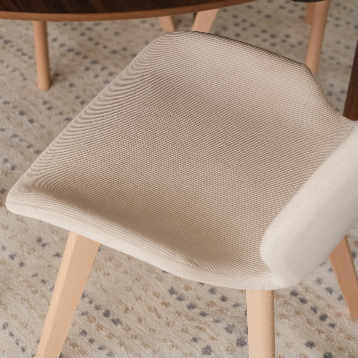 Brea Dining Chair Ivory