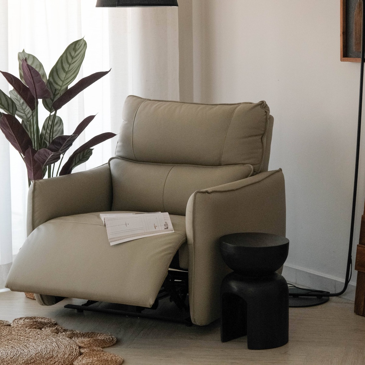 Camilla 1 Seater Power Reclining Sofa