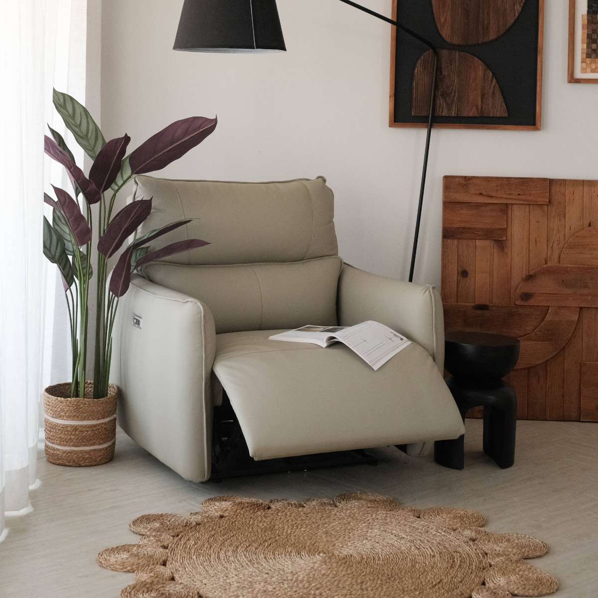 Camilla 1 Seater Power Reclining Sofa