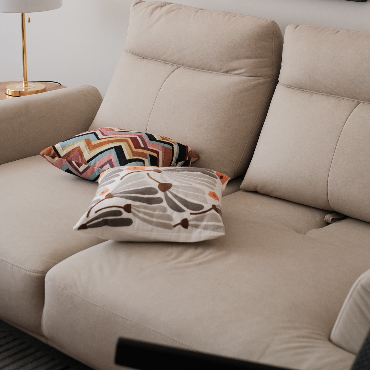 Maila 3 Seater Sofa With Adjustable Back