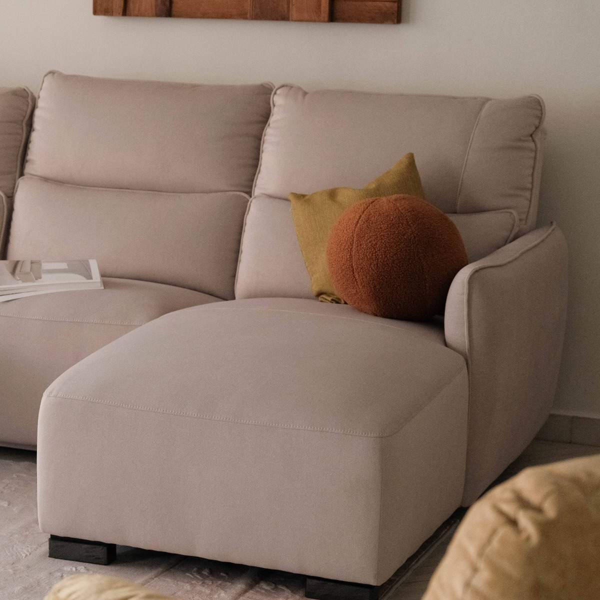 Camilla Left Sectional Power Reclining Sofa