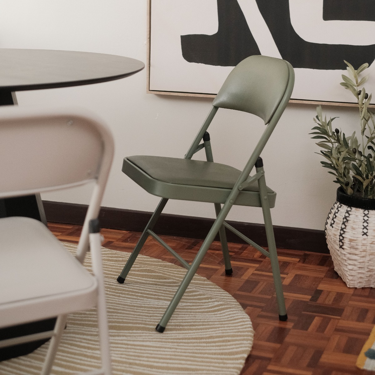 Hana Folding Chair Olive