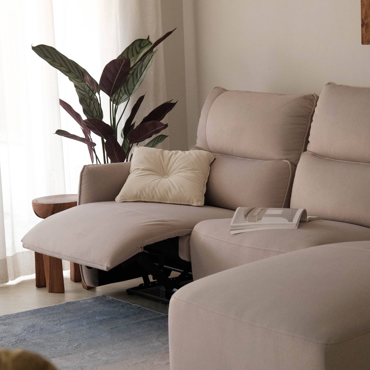 Camilla Left Sectional Power Reclining Sofa