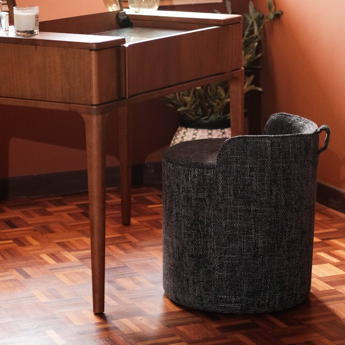 Tavo Ebony Dining Stool