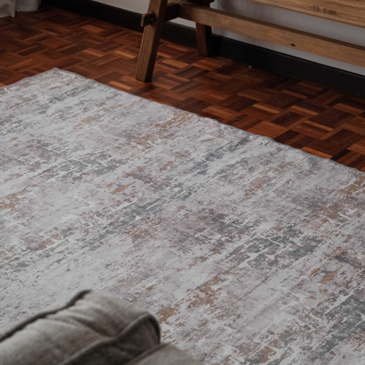 Edna Printed Soft Polyester Rug 200x300cm