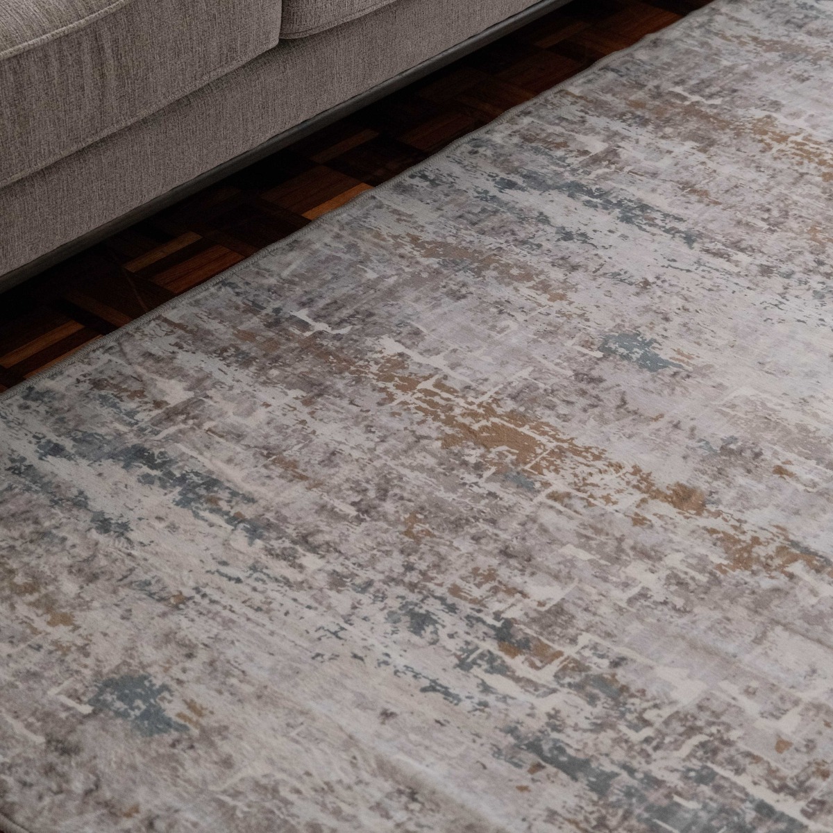 Edna Printed Soft Polyester Rug 160x230cm