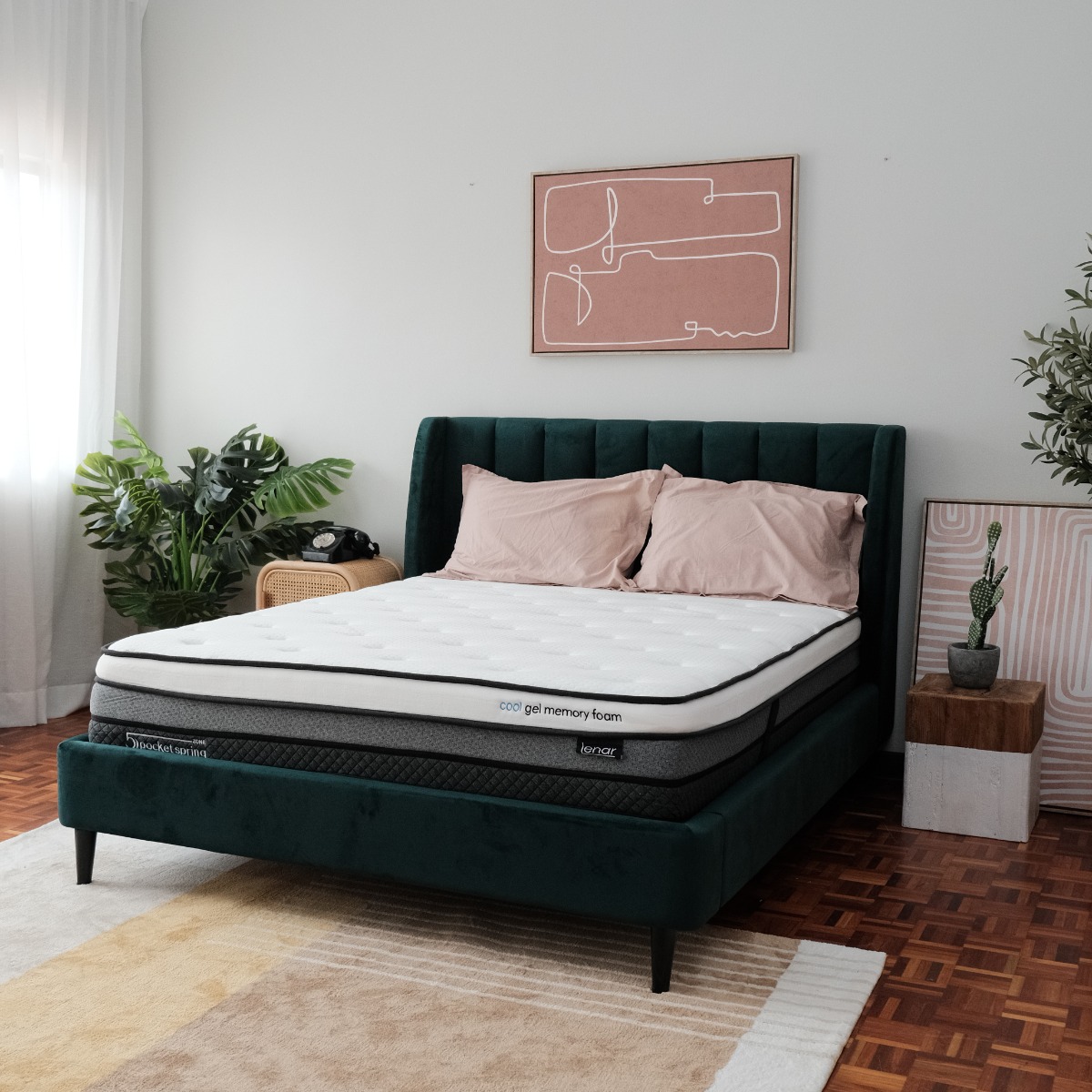 Lenar Frio Cool Gel Memory Foam King Mattress