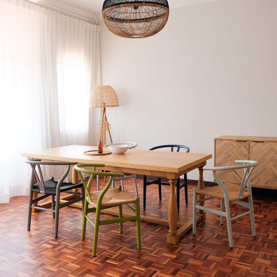 Replica Wishbone Chair Lime Green