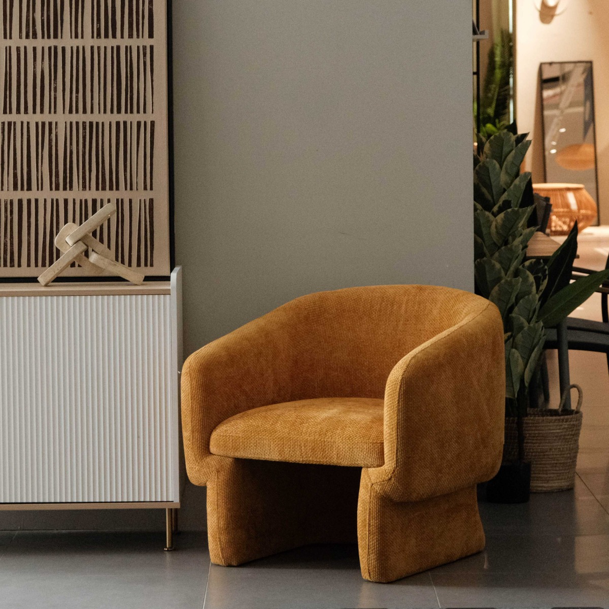 Kelsey Butterscotch Lounge Chair