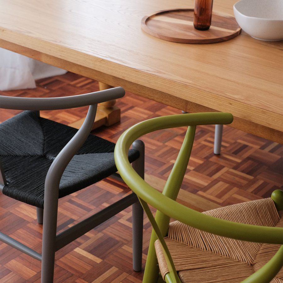 Replica Wishbone Chair Lime Green
