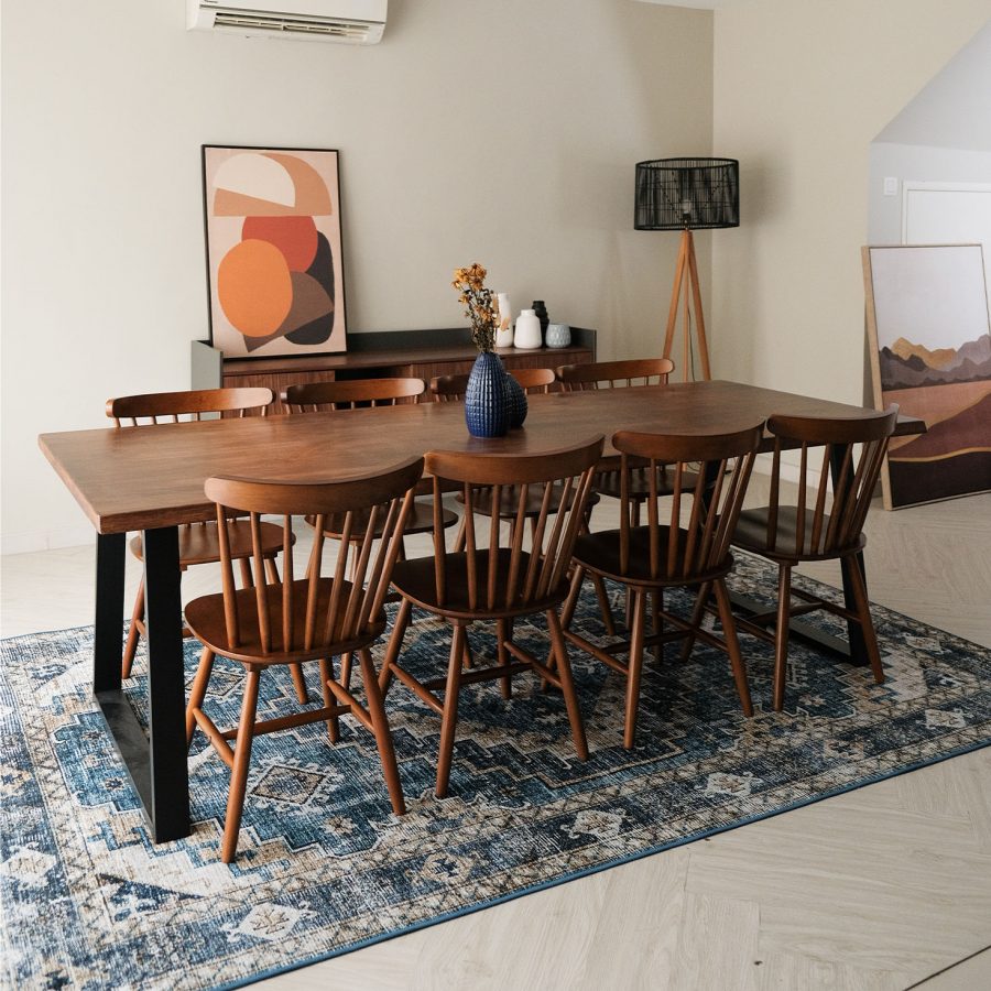 Troy Cedar Brown Dining Table 240cm