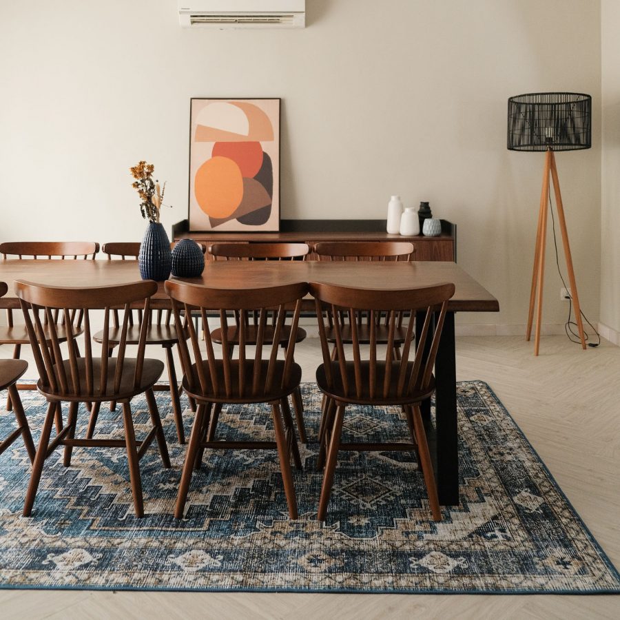Troy Cedar Brown Dining Table 240cm